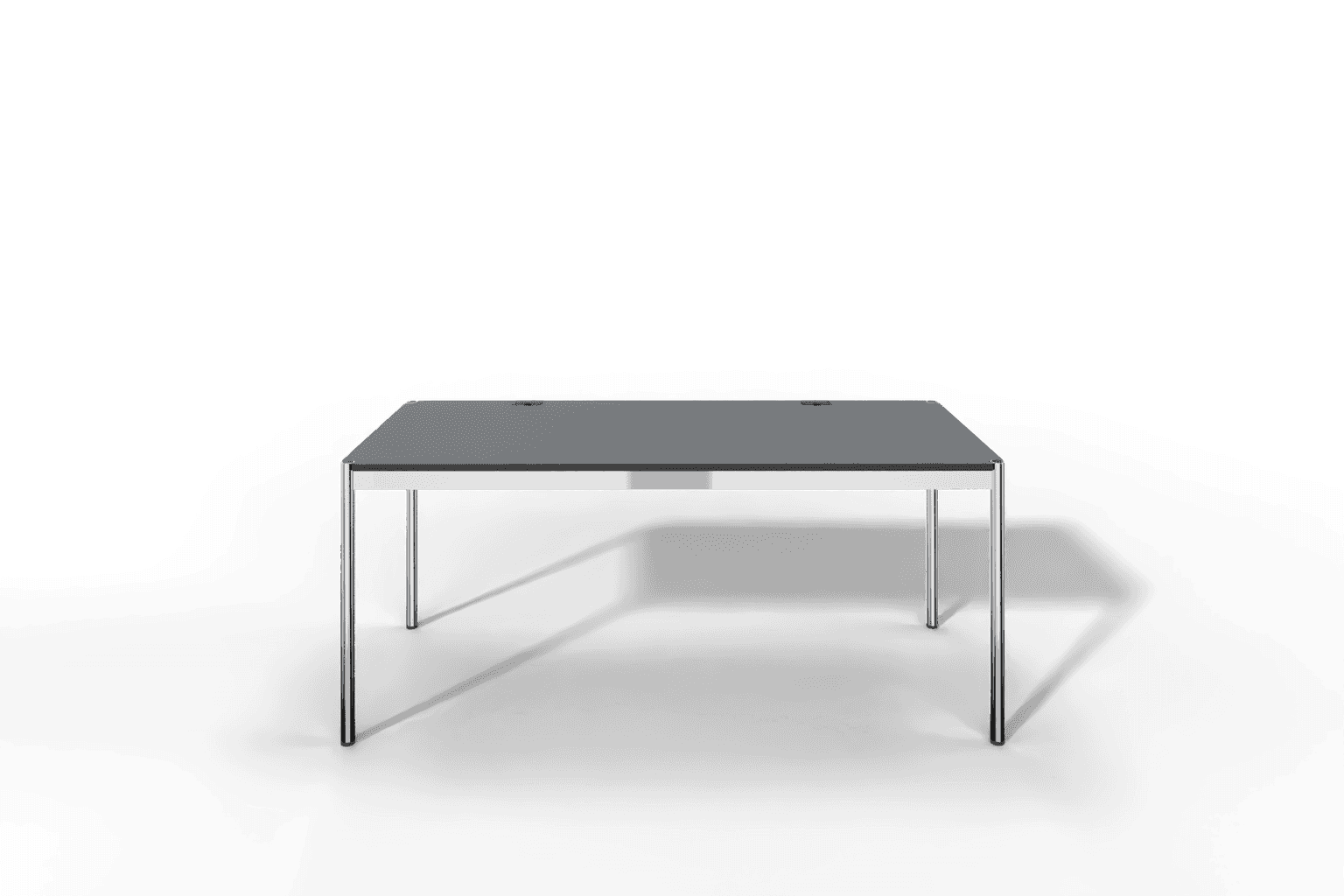 USM Haller Tisch Plus,Tiefe 750 mm, Oberfläche Linoleum Produktbild