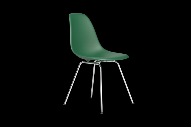 Eames Plastic Side Chair DSX