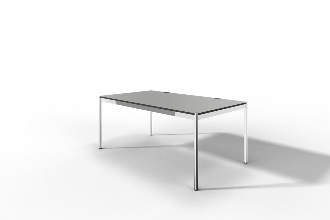 USM Haller Tisch Plus,Tiefe 1000 mm, Oberfläche Kunstharz Produktbild