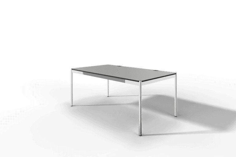 USM Haller Tisch Plus,Tiefe 1000 mm, Oberfläche Kunstharz Produktbild