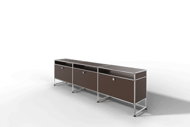 USM Haller TV-Lowboard, von Paul Schärer & Fritz Haller Produktbild