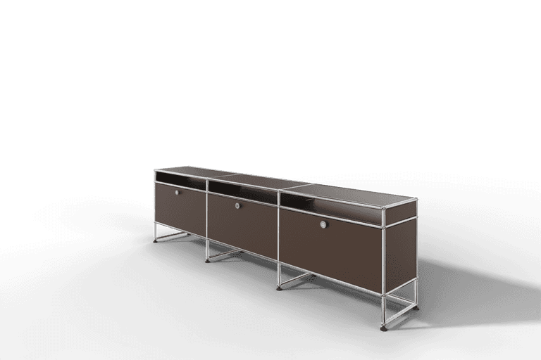 USM Haller TV-Lowboard, von Paul Schärer & Fritz Haller Produktbild