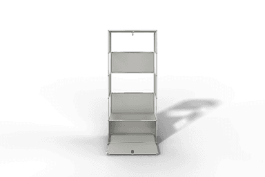 USM Haller Garderobe, 750 mm breit, mit Klapptüre Produktbild