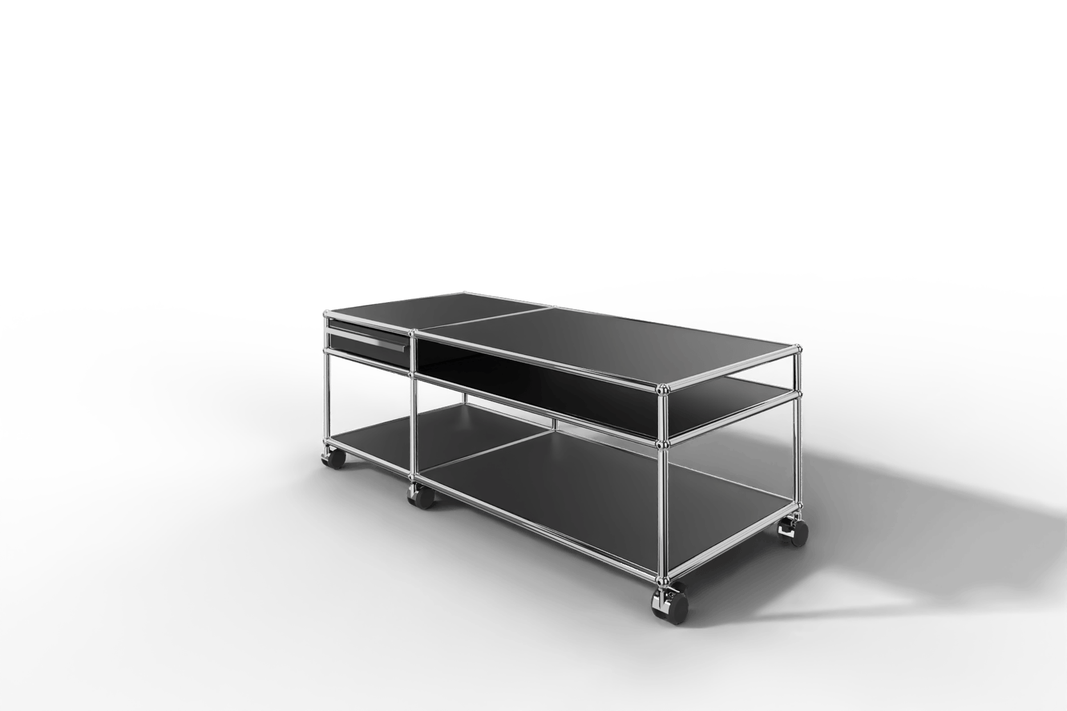 Couchtisch mit Schublade und offenem Fach Produktbild