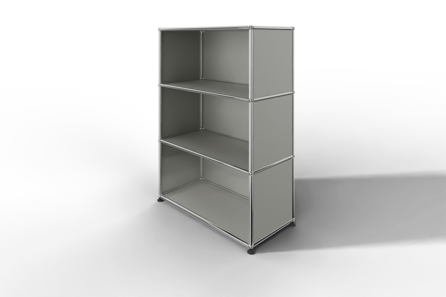 USM Haller Highboard mit 3 offenen Abteilen Produktbild