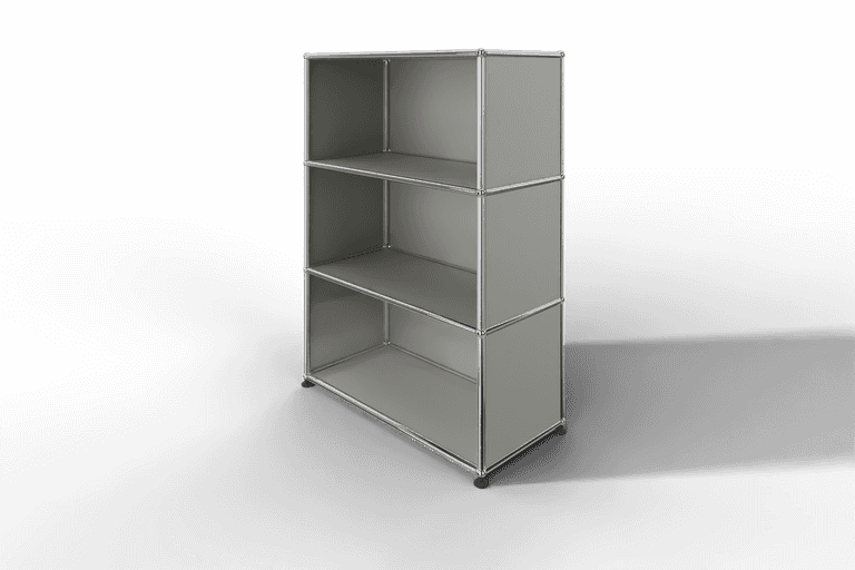 USM Haller Highboard mit 3 offenen Abteilen Produktbild