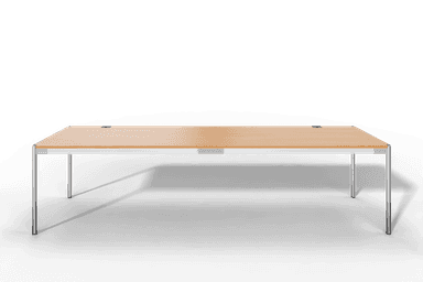 USM Haller Tisch Plus,Tiefe 750 mm, Oberfläche Holz furniert Produktbild
