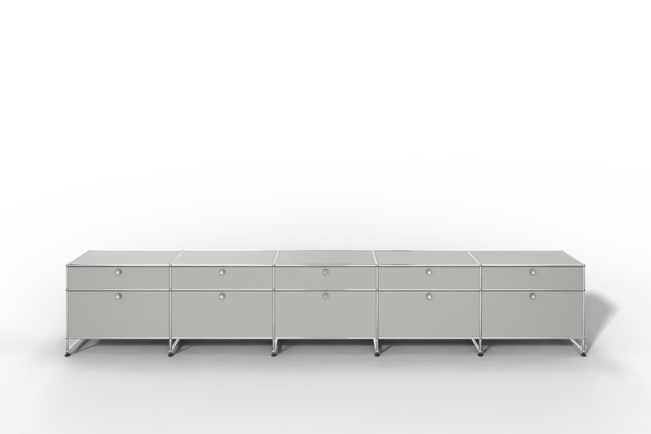 USM Haller Sideboard, 10 Klapptüren, Beige Produktbild