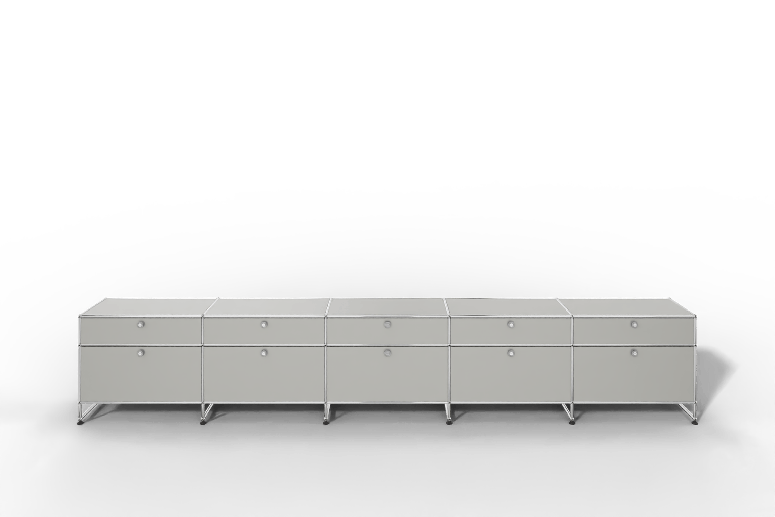 USM Haller Sideboard, 10 Klapptüren, Beige Produktbild