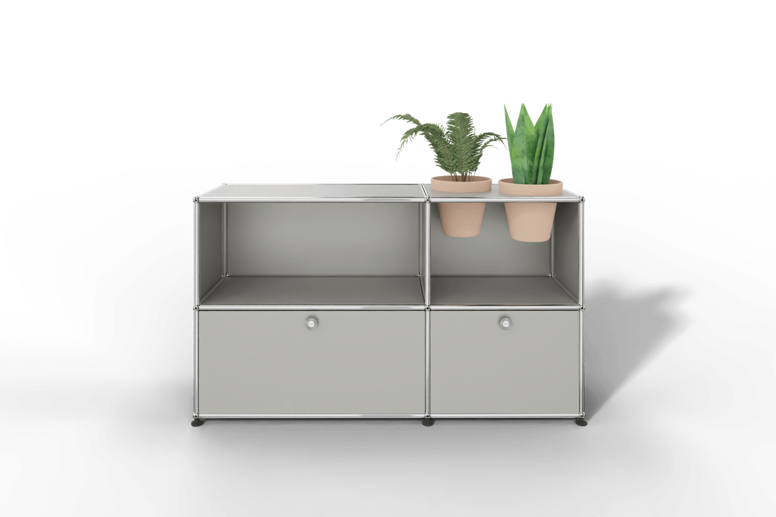 USM Haller Sideboard mit Klapptüren und Pflanzeneinsatz Produktbild