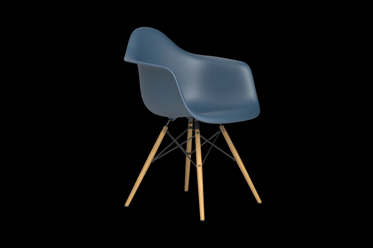 Eames Plastic Armchair DAW Produktbild