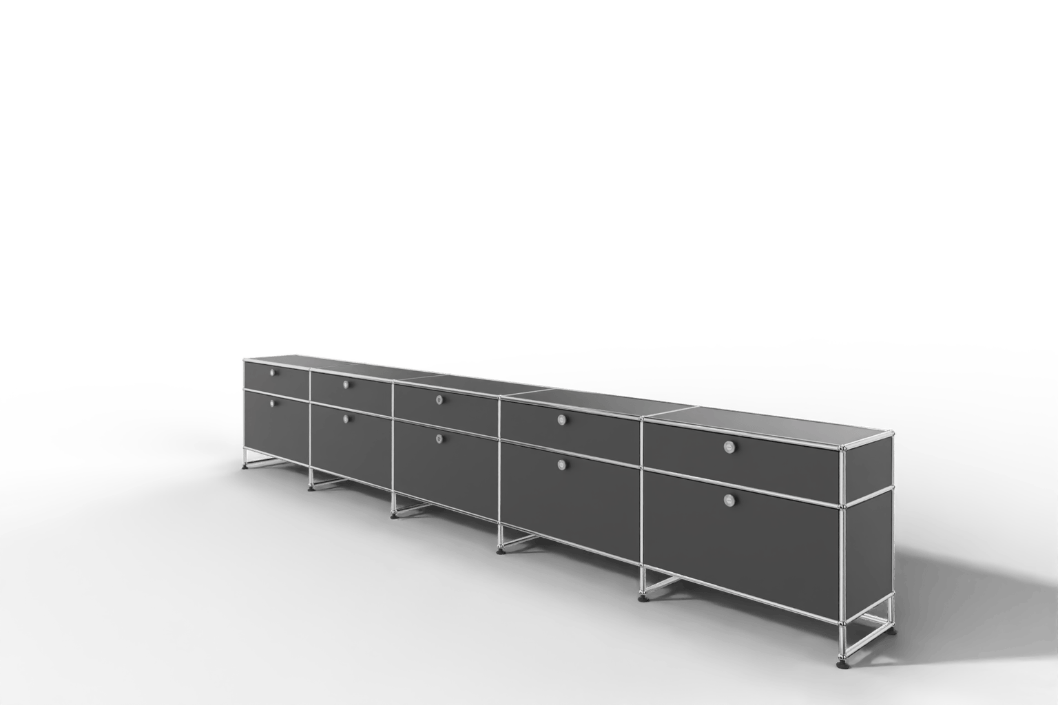 USM Haller Sideboard, 10 Klapptüren, Beige Produktbild