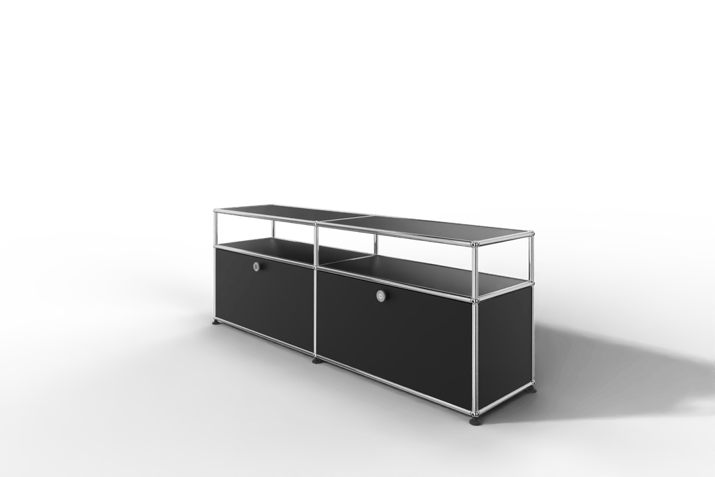 USM Haller Lowboard, mit 2 Klapptüren, von Paul Schärer & Fritz Haller Produktbild