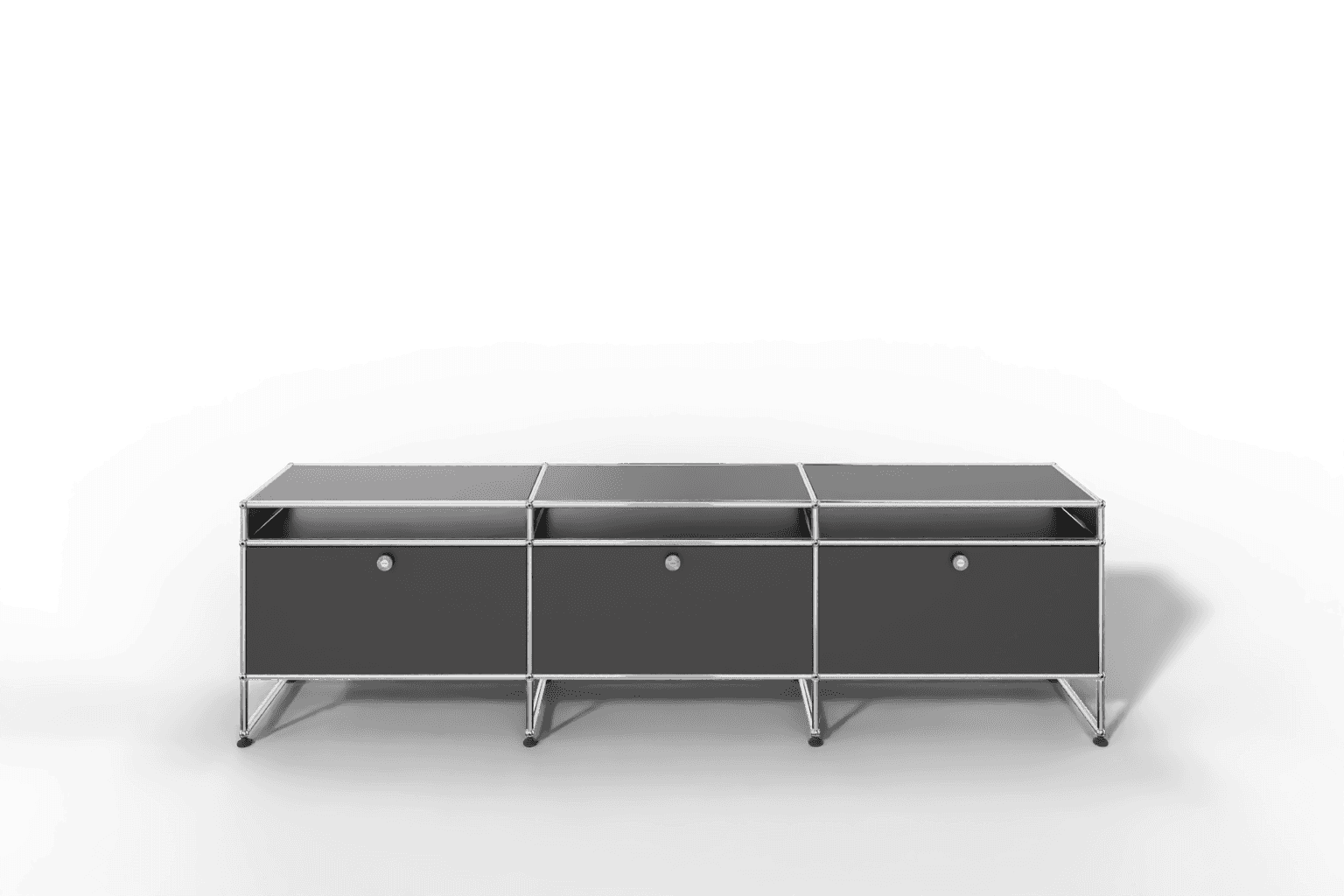 USM Haller TV-Lowboard, von Paul Schärer & Fritz Haller Produktbild