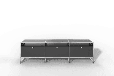 USM Haller TV-Lowboard, von Paul Schärer & Fritz Haller Produktbild