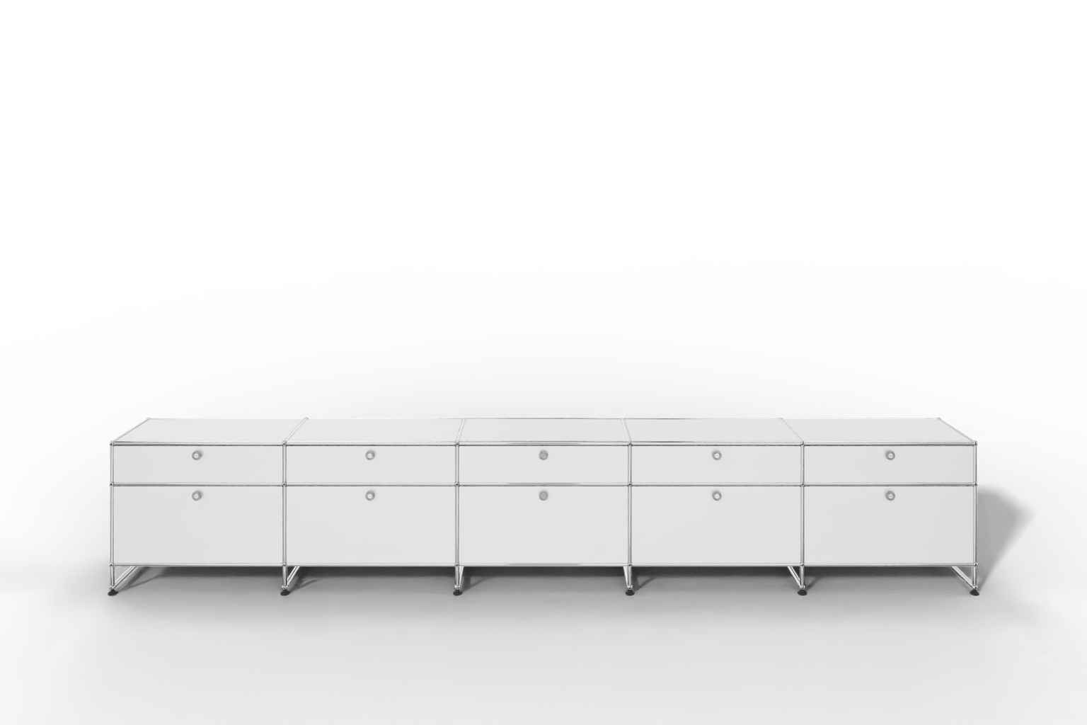 USM Haller Sideboard, 10 Klapptüren, Beige Produktbild