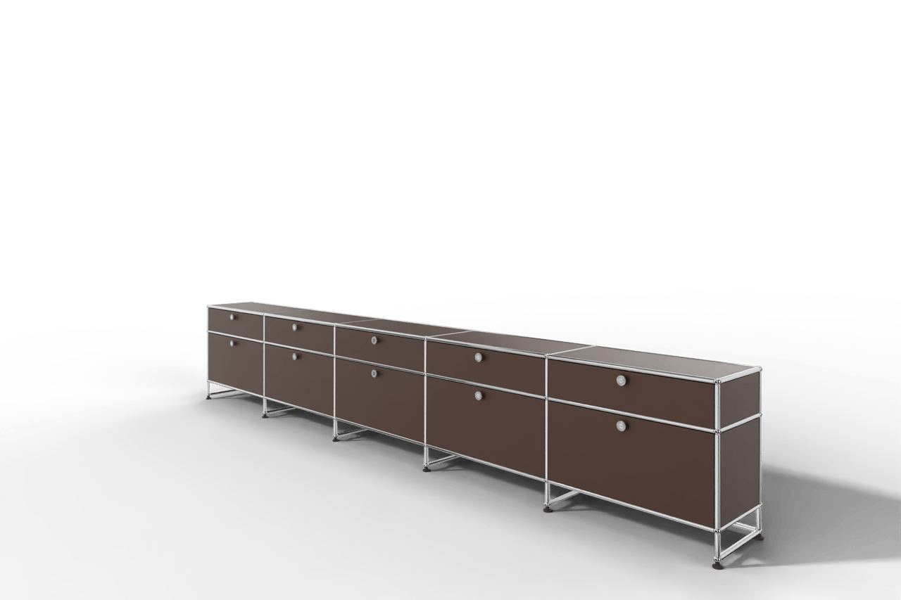USM Haller Sideboard, 10 Klapptüren, Beige Produktbild