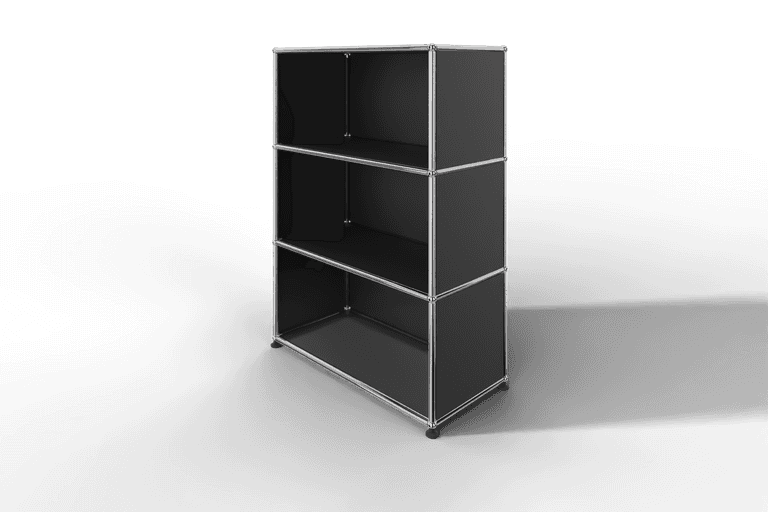 USM Haller Highboard mit 3 offenen Abteilen Produktbild
