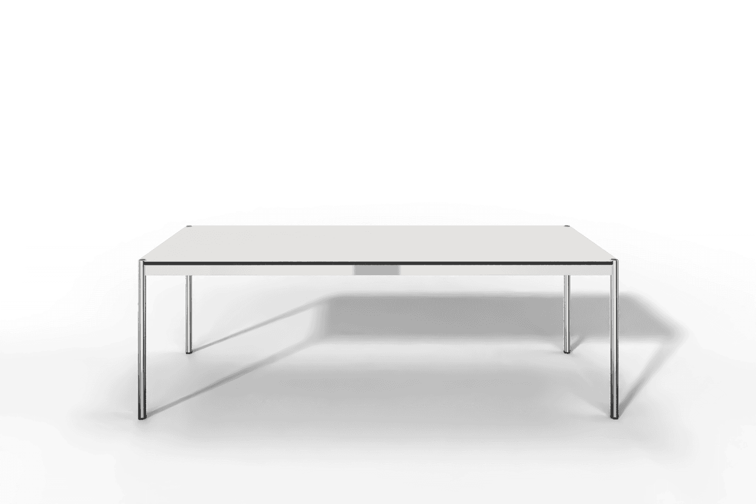 USM Haller Tisch, Tiefe 750 mm, in Fenix, aus 3 Farben wählbar, Tischlänge wählbar Produktbild