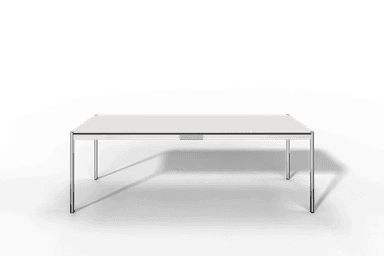 USM Haller Tisch, Tiefe 750 mm, in Fenix, aus 3 Farben wählbar, Tischlänge wählbar Produktbild