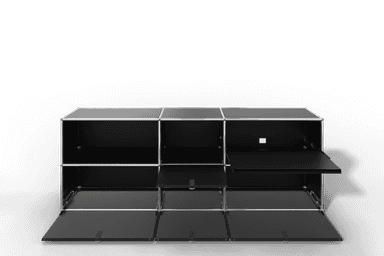 USM Haller Sideboard, 4 Klapptüren, 1 Ausziehtablar Produktbild