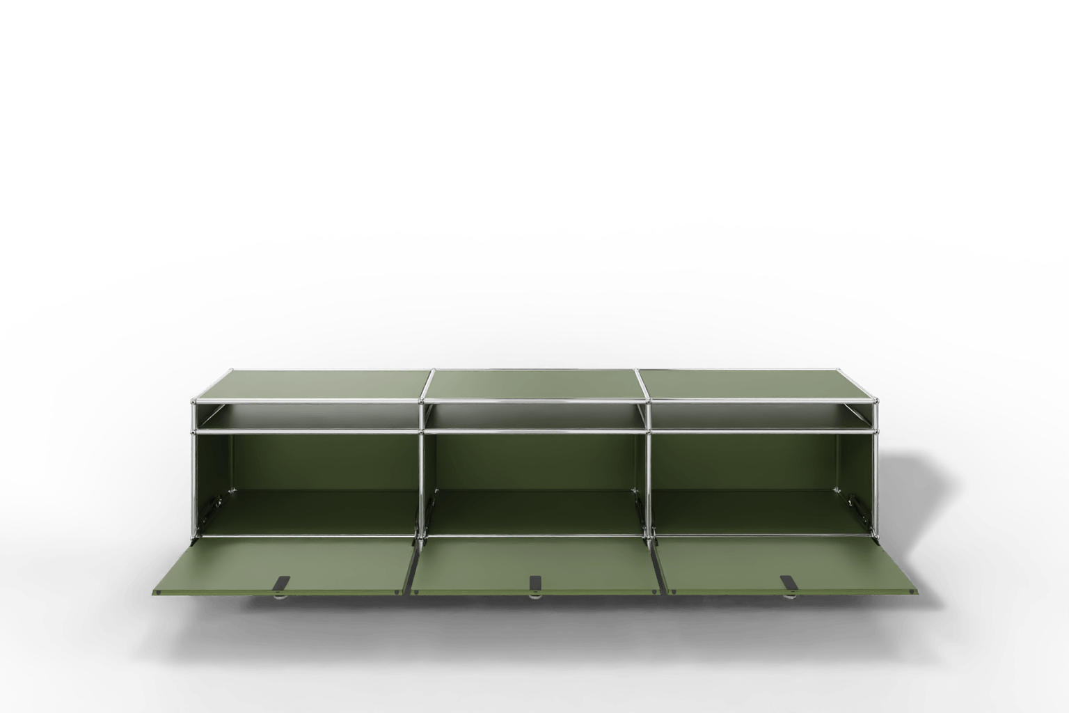 USM Haller TV-Lowboard, von Paul Schärer & Fritz Haller Produktbild