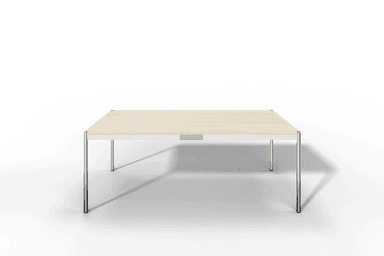 USM Haller Tisch, Tiefe 1000 mm, Holz furniert, geölt / lackiert, Oberfläche wählbar, Länge wählbar Produktbild