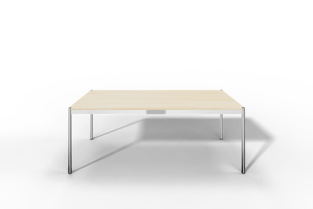 USM Haller Tisch, Tiefe 1000 mm, Holz furniert, geölt / lackiert, Oberfläche wählbar, Länge wählbar