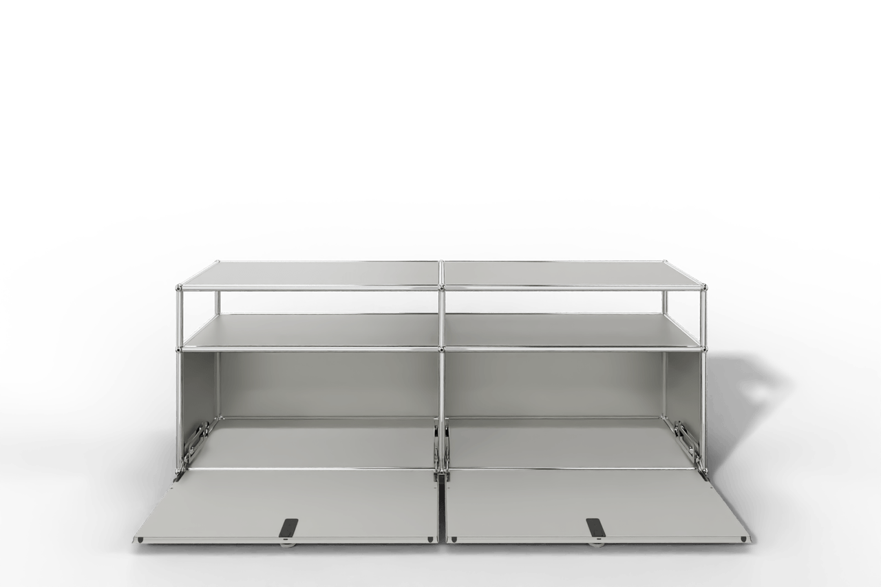 USM Haller Lowboard, mit 2 Klapptüren, von Paul Schärer & Fritz Haller Produktbild