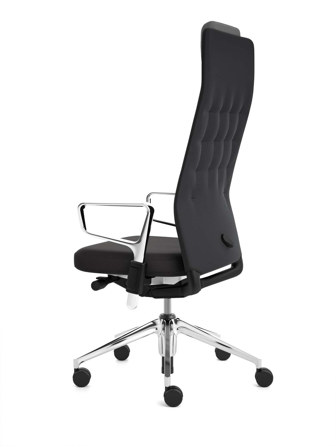 Vitra Drehstuhl ID-Trim L *Medium* Leder, Ringarmlehnen Produktbild