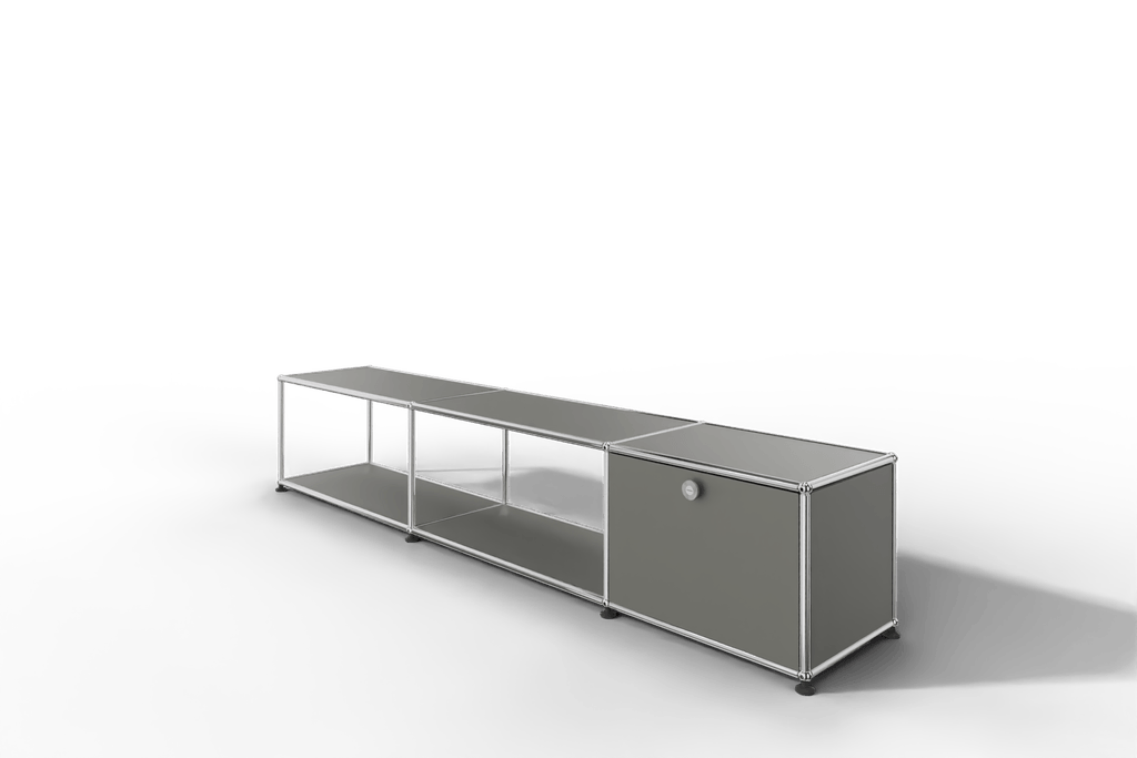 USM Haller Lowboard, mit 1 Klapptüre, von Paul Schärer & Fritz Haller Produktbild