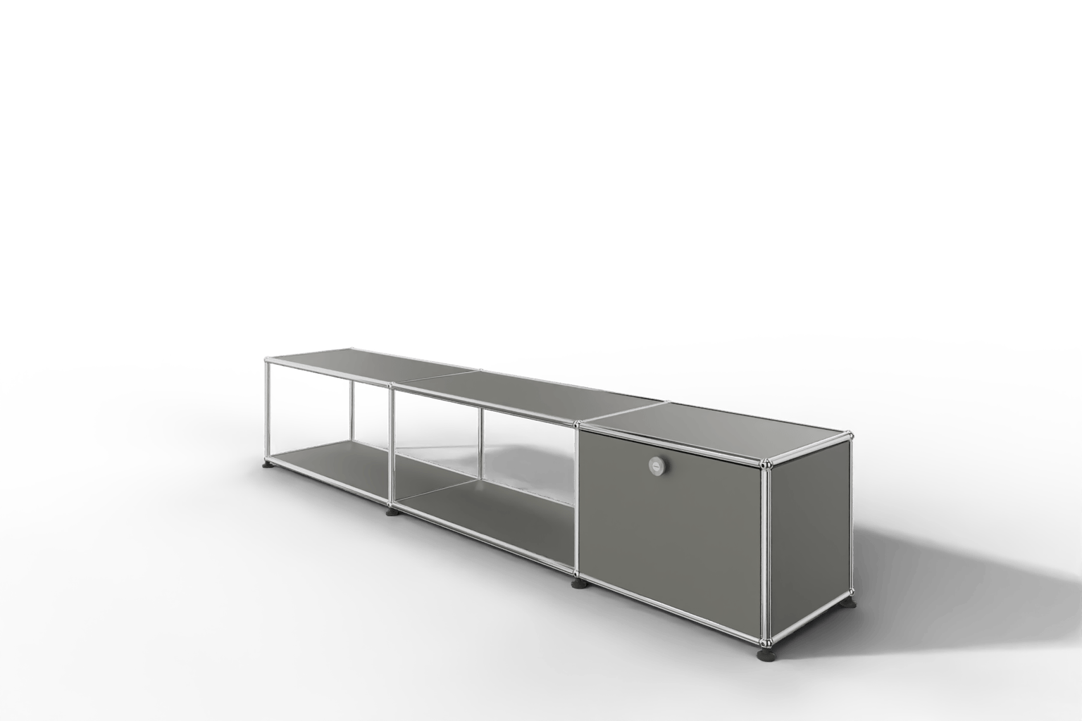 USM Haller Lowboard, mit 1 Klapptüre, von Paul Schärer & Fritz Haller Produktbild