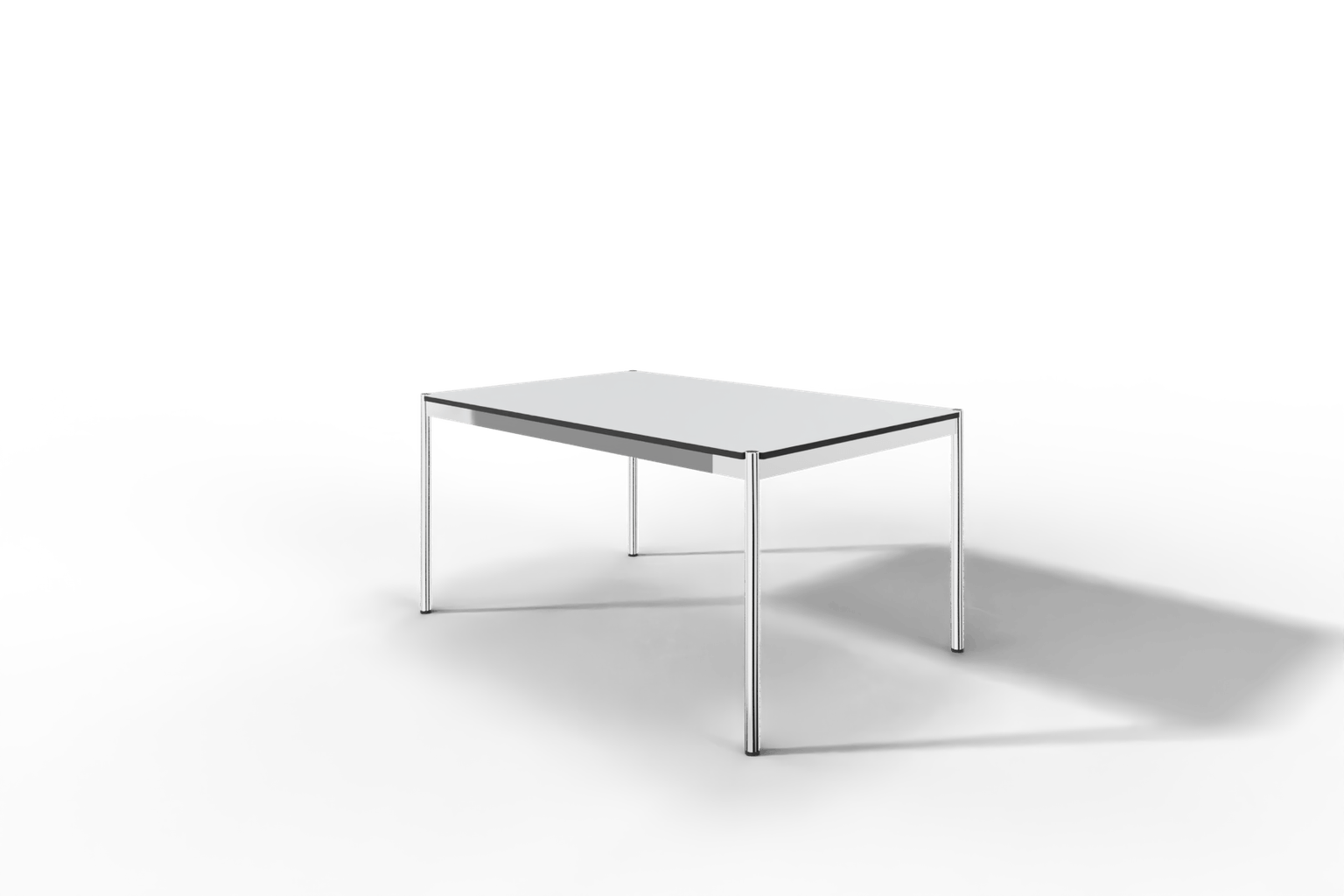 USM Haller Tisch, Tiefe 1000 mm, in Kunstharz, aus 4 Farben wählbar, Tischlänge wählbar Produktbild