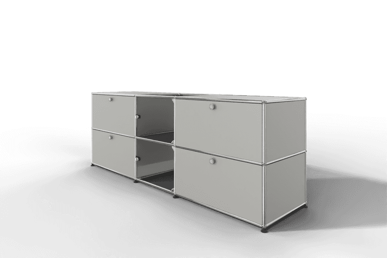 USM Haller Sideboard mit Vitrinen-Element Produktbild