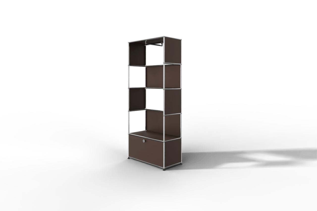 USM Haller Garderobe, 750 mm breit, mit Klapptüre Produktbild