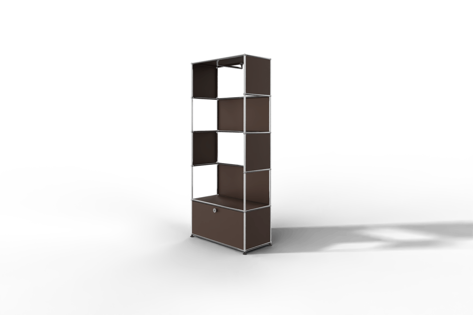 USM Haller Garderobe, 750 mm breit, mit Klapptüre Produktbild
