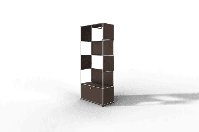USM Haller Garderobe, 750 mm breit, mit Klapptüre Produktbild