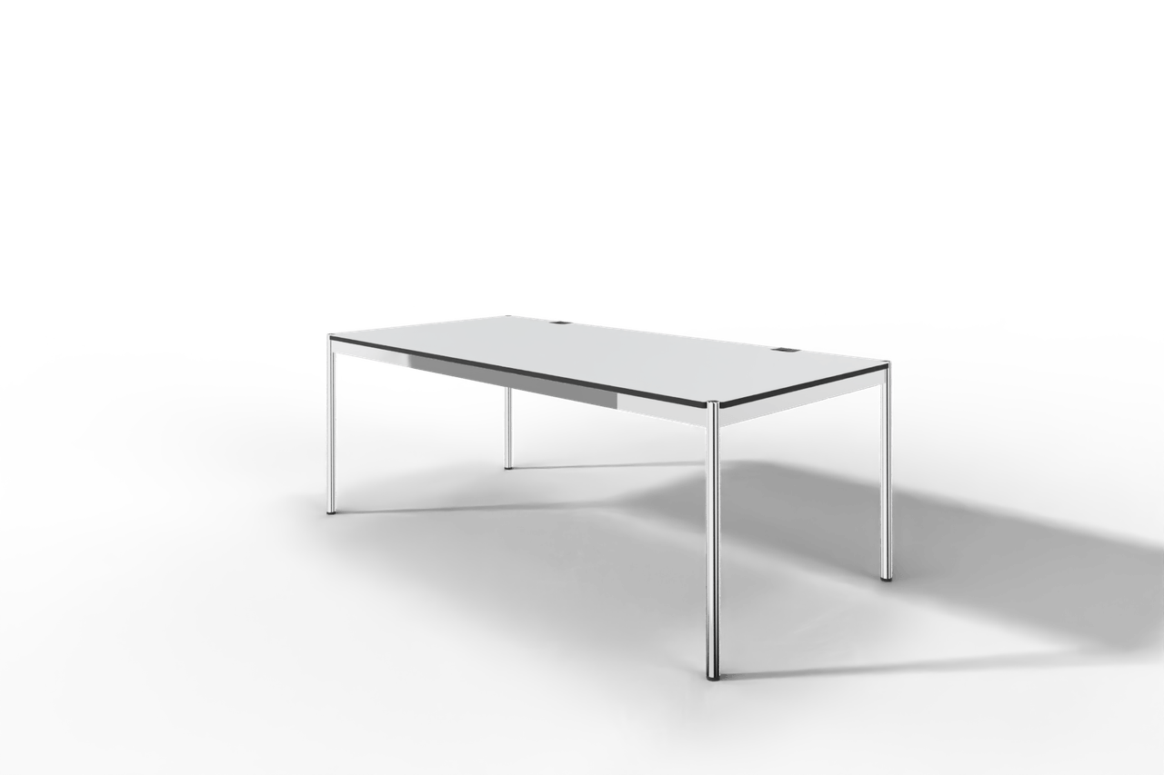 USM Haller Tisch Plus,Tiefe 1000 mm, Oberfläche Kunstharz Produktbild