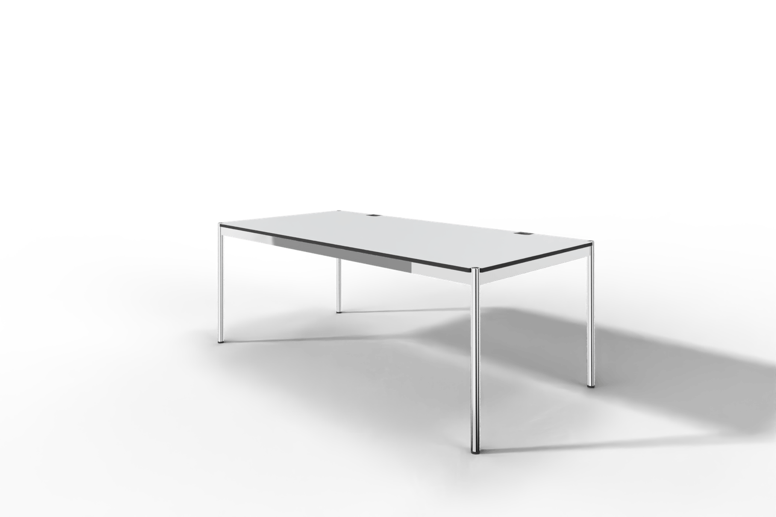 USM Haller Tisch Plus,Tiefe 1000 mm, Oberfläche Kunstharz Produktbild