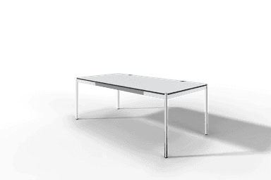USM Haller Tisch Plus,Tiefe 1000 mm, Oberfläche Kunstharz Produktbild