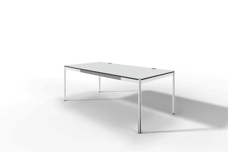 USM Haller Tisch Plus,Tiefe 1000 mm, Oberfläche Kunstharz Produktbild