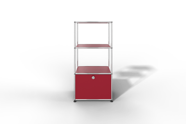USM Haller schmales Highboard mit einer Klapptüre