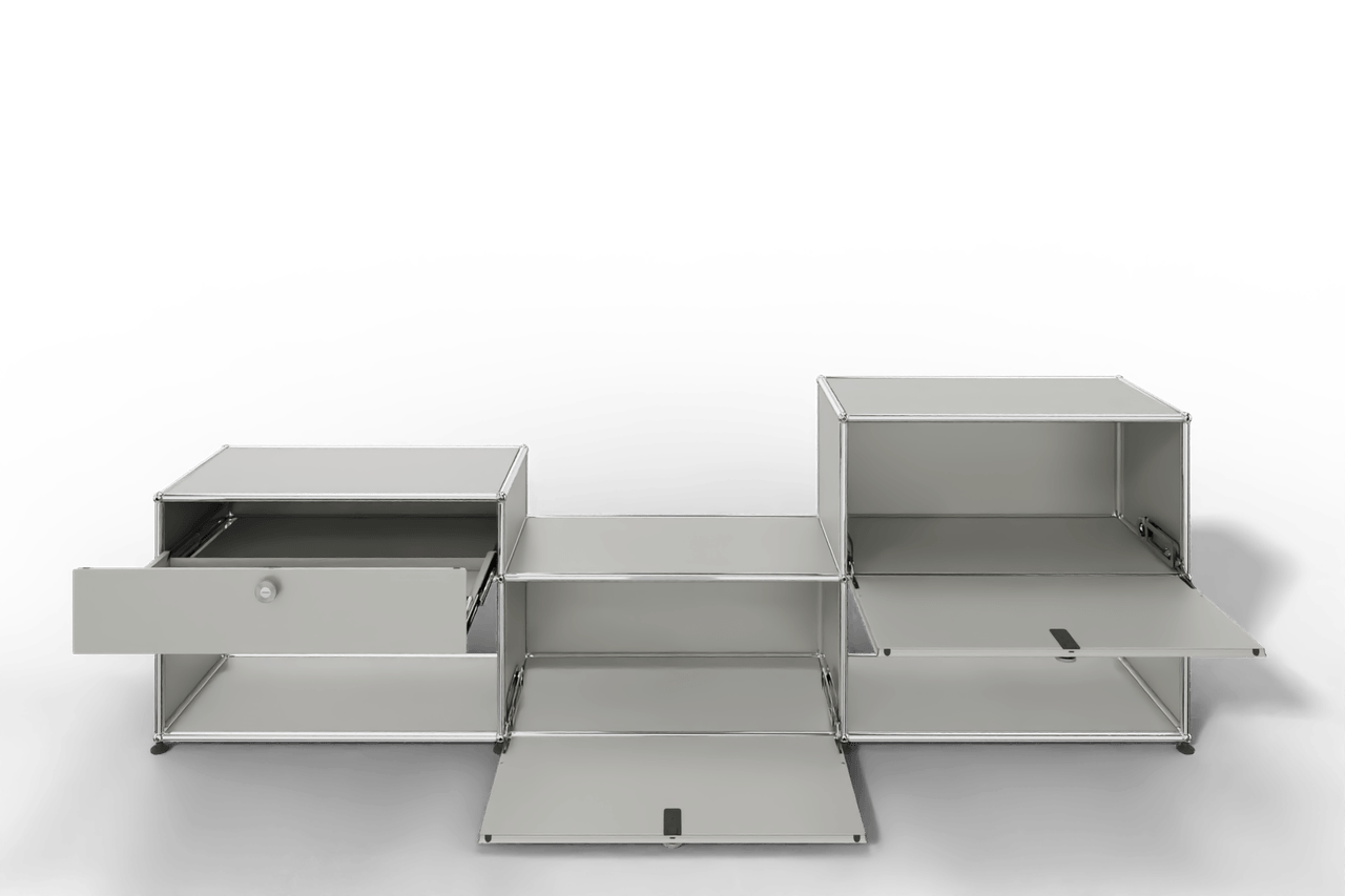 USM Haller Sideboard, 2 Klapptüren und 1 Schubkasten Produktbild