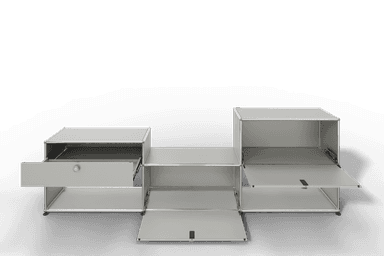 USM Haller Sideboard, 2 Klapptüren und 1 Schubkasten Produktbild