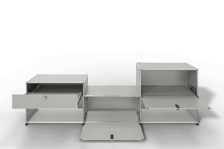 USM Haller Sideboard, 2 Klapptüren und 1 Schubkasten Produktbild