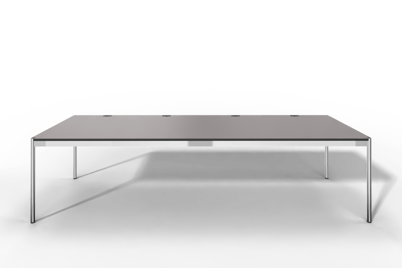 USM Haller Tisch Plus,Tiefe 1000 mm, Oberfläche Kunstharz Produktbild