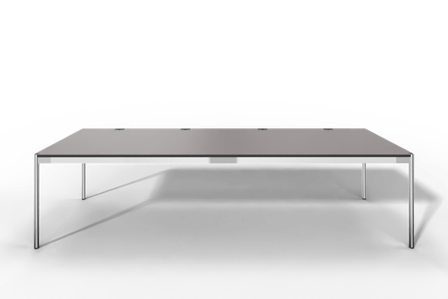 USM Haller Tisch Plus,Tiefe 1000 mm, Oberfläche Kunstharz