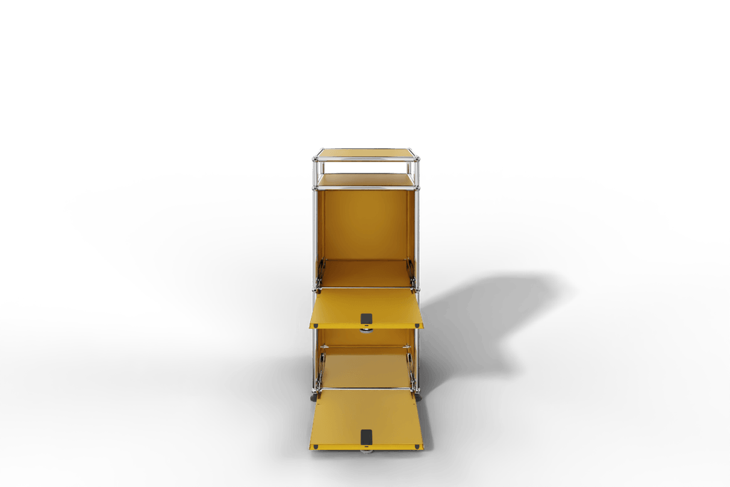 Schmales Highboard mit 2 Klapptüren Produktbild