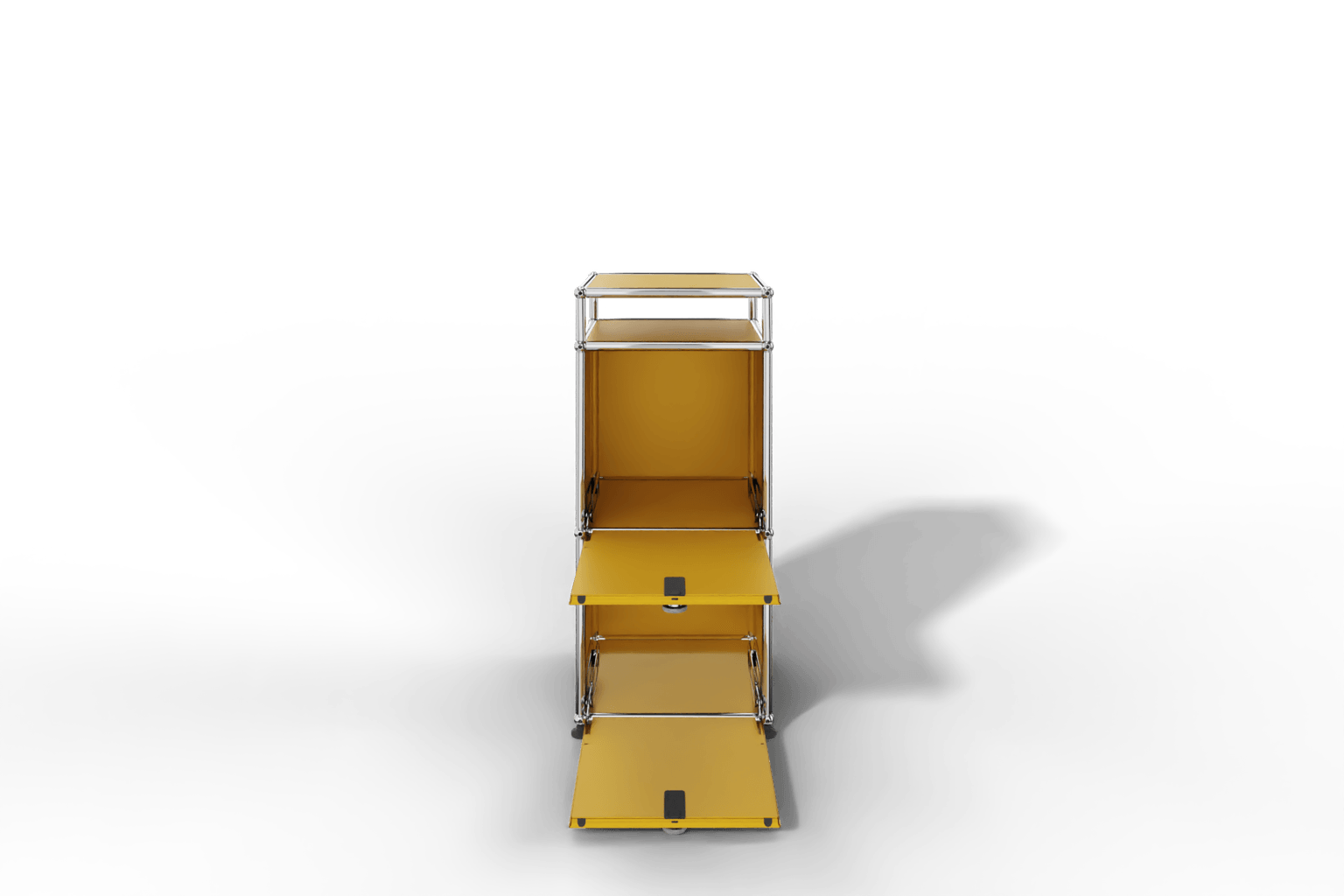 Schmales Highboard mit 2 Klapptüren Produktbild