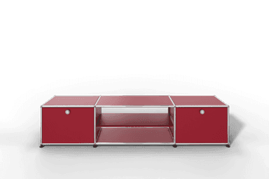 USM Haller TV-Lowboard mit Mittelteil und Zwischentablar Produktbild